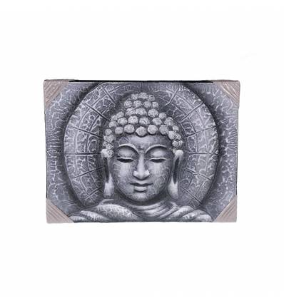 Tablou pictat Buddha orizontal