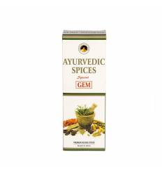 Set 6 cutii a 20 bete parfumate GEM  Ayurvedic Spices