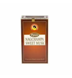 Bete parfumate NAGCHAMPA 12/set, aroma  Sweet Musk