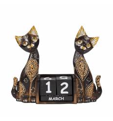 Calendar 2 pisici 20 cm B