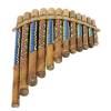 Instrument muzical Harmonica (nai) mare bambus pictat B